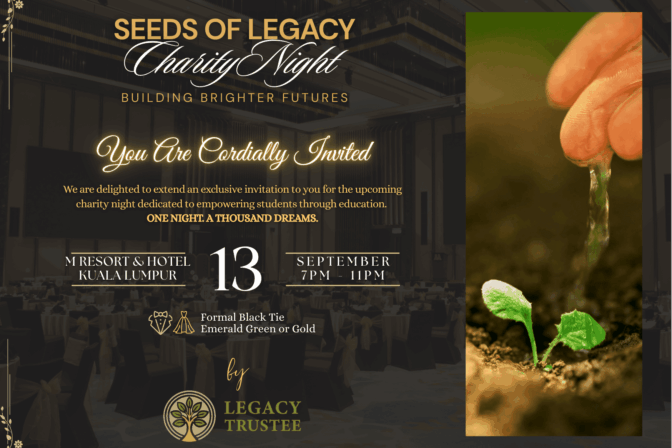 Seeds of Legacy Charity Night Info